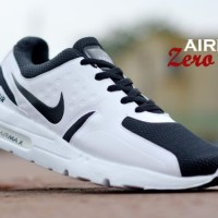 SEPATU PRIA NIKE AIRMAX ZERO PUTIH HITAM MADE IN VIETNAM ASLI IMPORT