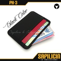 Jual Dompet Pria Tipis Kulit Sapi Asli Genuine Leather Slim Wallet (PH-3) Murah