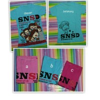 Jual Kaos Karakter Korea SNSD Murah
