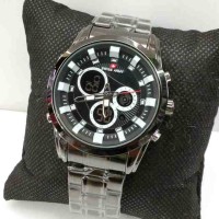 Jam Tangan Pria Swiss Army Double Time Rantai
