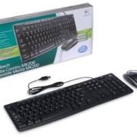 Logitech MK200 (Mouse USB + Keyboard USB)