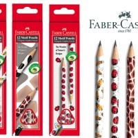 Jual ATK0114FC Motif Pensil 2B NonToxic Aman ORIGINAL Faber Castell pencil Murah