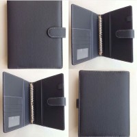 Jual Binder polos abu-abu 26 ring / Kertas B5 Murah