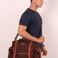 Jual TAS PULCHER CRUX BROWN | PULCHER BAG | 100% ORIGINAL | TAS FITNESS Murah