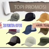 Topi untuk hadiah Promosi, Training dan souvenir