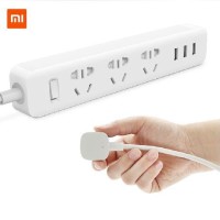 Xiaomi Mi Smart STOP KONTAK Power Strip Plug Adapter with 3 USB Port
