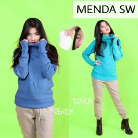 Jual MENDA SWEATER (turtlencek vs roundhand) konveksi rajut sweater Murah