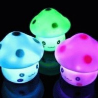 Jual Lampu tidur jamur - mushrooms night lamp - bunny Murah