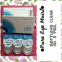 Jual Softlense Pure Eye Moist Softlens Minus Soflen bening clear Murah