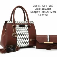 Tas Wanita Tas Gucci Set V80