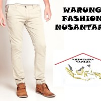 Jual Celana Chino Panjang Cream Murah