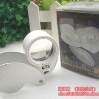 Lensa Zoom Pembesar 40x Lup Suryakanta Portable Lensa Cembung Laborat