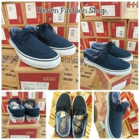 Sepatu sneakers Vans Zapato Del barco biru DT BNIB ORIGINAL
