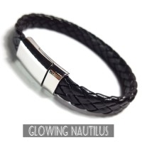 Jual Gelang Kulit Unisex Cowok Cewek Pria Wanita Korea PB053 Murah