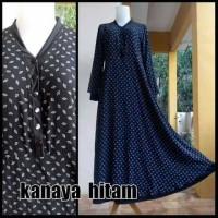 Gamis jersey lapis Sifon