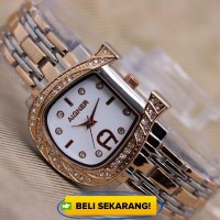 Jam Tangan Wanita Aigner Christy Combi Silver Rose Gold Color Diskon