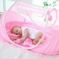 KELAMBU BAYI MODERN WITH MUSIC + KASUR & BANTAL
