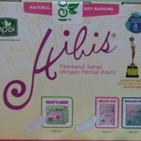Jual HIBIS pembalut herbal ekonomis HPAI bebas klorin Murah