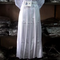 Rok Panjang Rempel Terus Putih No. S, M, L (Seragam SMA/SMP)