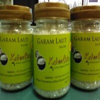 Jual Garam Laut Sea Salt Kemasan Botol Plastik 150 Gram Murah