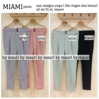 SUPPLIER BAJU MUSLIM : MIAMI JOGER PANT ORI
