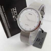 Jam Tangan Wanita / Cewek Zeca 1001 Silver (original)
