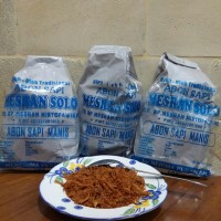 Jual Abon Sapi Manis Solo Mesran oleh2 khas Murah