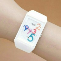 candy watch jam tangan wanita kotak unik lucu