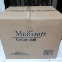 Jual Medisoft Cotton Ball / Kapas Bulat - Grosir Murah