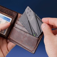 Card knife / pisau lipat seukuran kartu kredit /ATM - pisau lipat mini