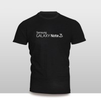 Kaos Baju Pakaian GADGET HANDPHONE Samsung Galaxy Note 3 FONT murah