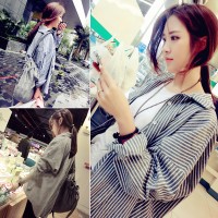 Jual kemeja big size oversized baju kemeja korea blouse atasan fashion baru Murah