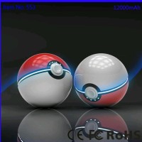 Jual Original PowerBank Pokeball 12.000Mah Murah