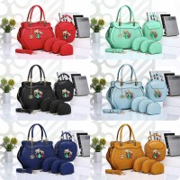 Tas Prada 5in1|tas wanita import tas murah cewe tas branded cewe ootd