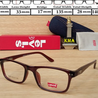 frame kacamata / kacamata minus / frame levis / lensa kacamata