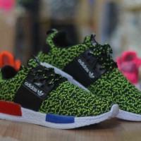 SEPATU PRIA ADIDAS NMD CORAK HIJAU MADE IN VIETNAM ASLI IMPORT