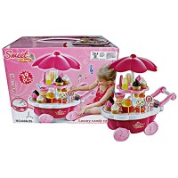 Jual ICE CREAM CART PLAYSET , SWEET SHOP LUXURY CANDY CART , MAINAN ANAK Murah