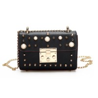 Tas selempang handbag korea import 21658 Black