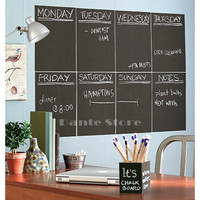 Jual Papan Tulis Tempel Self Adhesive Blackboard Hitam Black Board Kapur Murah