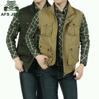 Jual Rompi Outdoor Katun/ Rompi Jeep / Jaket Rompi Impor /Jaket Rompi Korea Murah