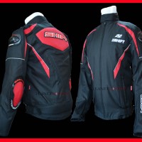 Jaket Rompi Motor Touring Shift Flm BRUTAL Contin Respiro Merah XXL