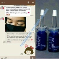 ertos eyelash serum pemanjang alis pelentik bulu mata