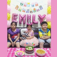 Jual Bunting Flag Happy Birthday Peppa Pig by Esslshop Murah