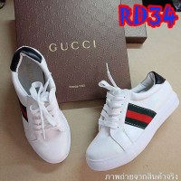 Flat Shoes Replika G.U.C.C.I 2cm (RD34 Putih)