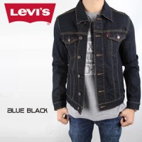 Jual JAKET JEANS PRIA LEVIS BLUE BLACK Murah