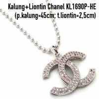 Kalung + Liontin Aksesoris Wanita Murah perhiasan lapis emas KL1690P