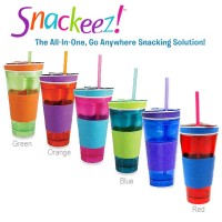Jual Snackeez 2 in 1 Tumbler ~ All In One Snack Cup ~ As Seen On TV Murah