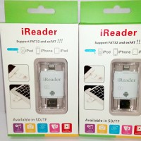 Jual I Flash Device (Otg) Combo / Ireader 3in1 For Iphone And Android Murah