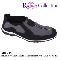 Sepatu Slip On / Casual Cowok / Sepatu Kulit Pria Loafers Cibaduyut