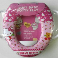 Jual Training Toilet untuk anak | Potty Seat Soft With Handle | Hello Kitty Murah